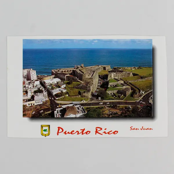 Lot Of 2 Old San Juan Puerto Rico Postcards Castillo Scene Street Scene