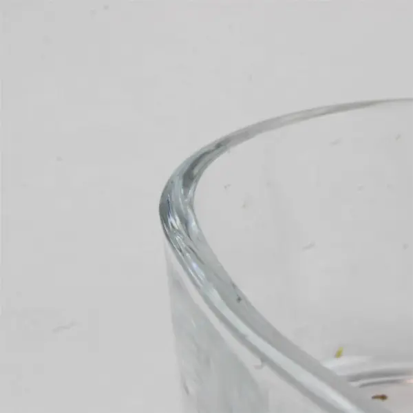 Libbey Heart Shaped Candy Dish Bowl Clear Glass 