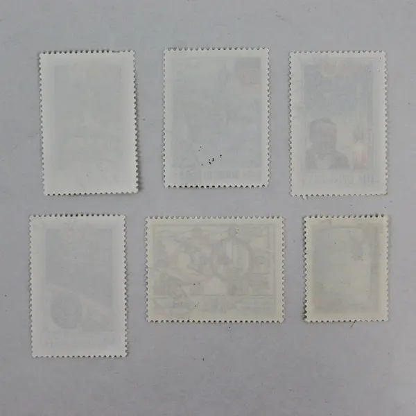 Lot Of 7 Mongolia Space Exploration Stamps Mint Canceled To Order 1976-1981