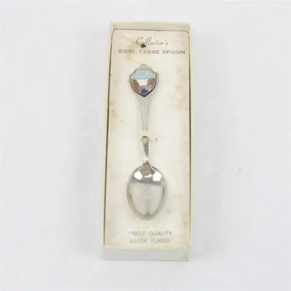 Vintage Boulder Dam Nevada Souvenir Spoon - US Collectible w/  Box