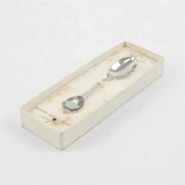 Vintage Boulder Dam Nevada Souvenir Spoon - US Collectible w/  Box
