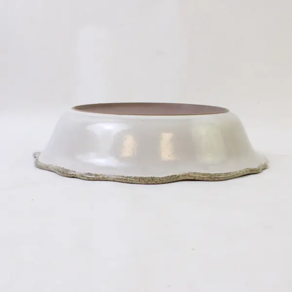 Hearth & Hand Magnolia Reactive Glaze Stoneware Ribbon Edge Pasta/Grain Bowl 8"