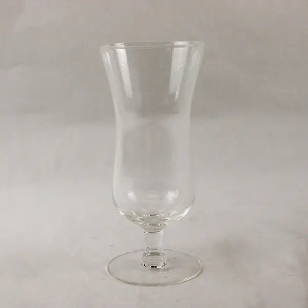 Collectible Clear Hurricane Cocktail Glass Vintage Style Drinking Glass