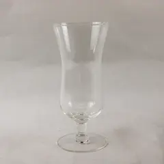 Collectible Clear Hurricane Cocktail Glass Vintage Style Drinking Glass