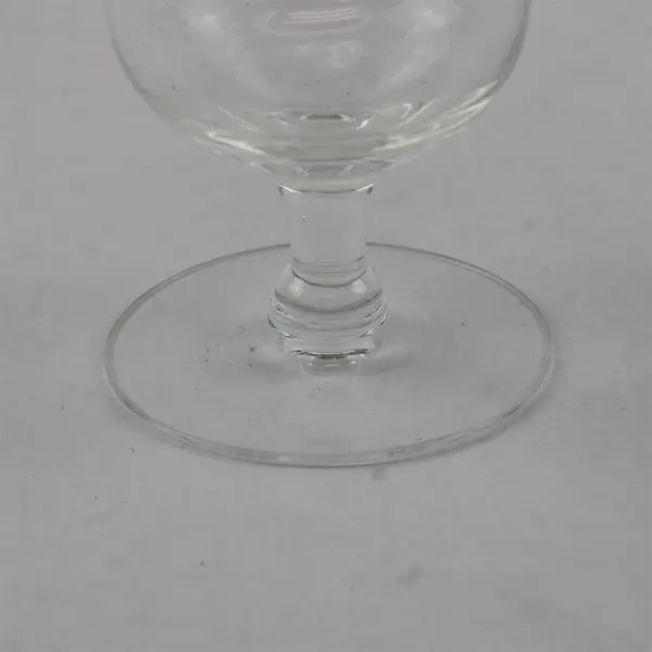 Collectible Clear Hurricane Cocktail Glass Vintage Style Drinking Glass