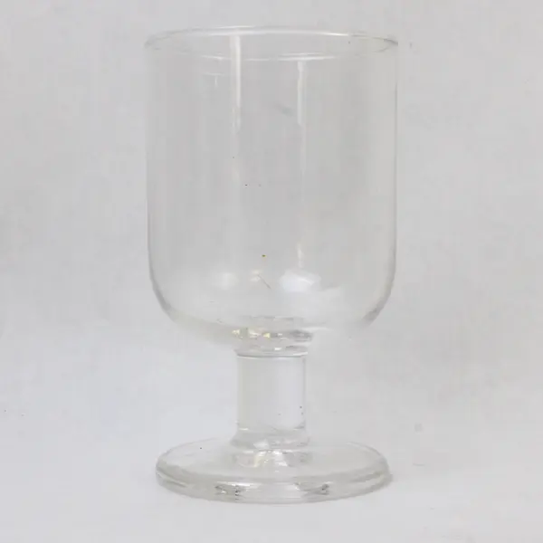 Clear Glass Water Tumbler 4.75in Drinking Glass Good Pre-Owned