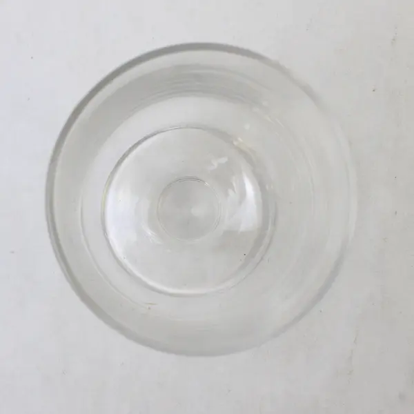Clear Glass Water Tumbler 4.75in Drinking Glass Good Pre-Owned