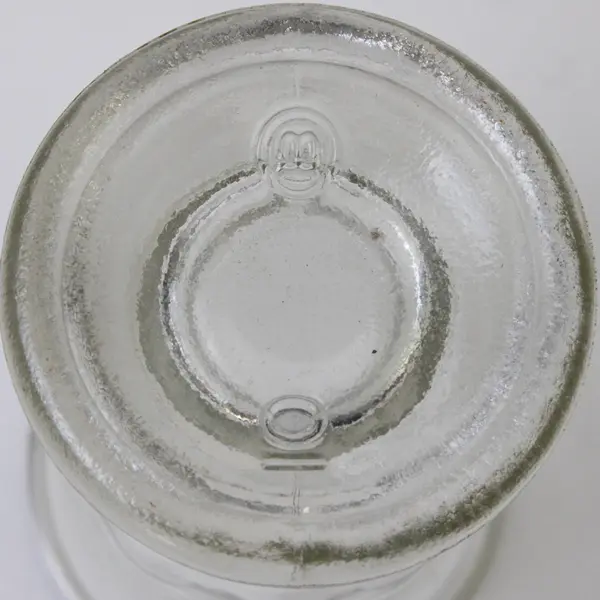 Vintage Glass Pedestal Jelly Jar Juice Tumbler 4"
