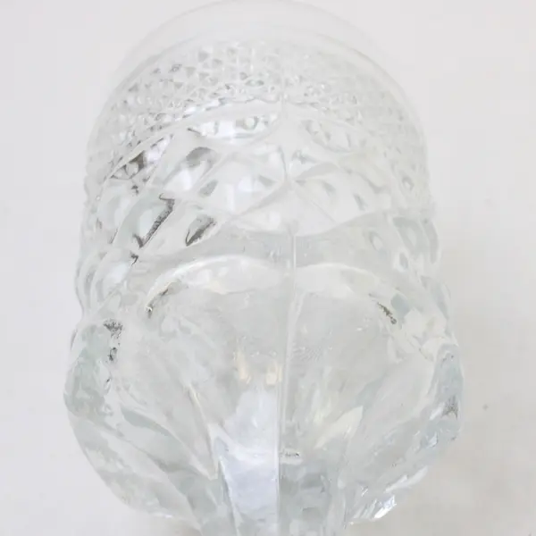 Vintage 1970s Anchor Hocking Wexford Diamond Point Claret Wine Glass 5.5"