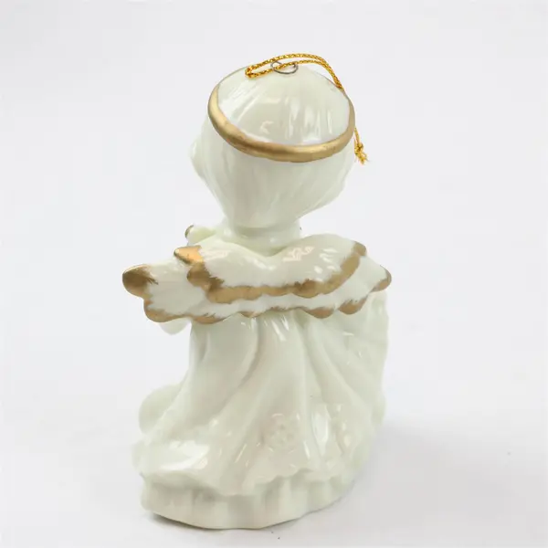 Lot of 3 Porcelain Angel Ornaments New Christmas Tree Holiday Decor