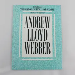 Easy Piano The Best of Andrew Lloyd Webber Arranged Bill Boyd Sheet Music 1991