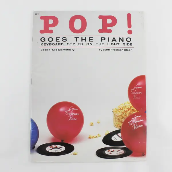 Vintage Pop! Goes the Piano Lynn Freeman Olson Book 1 Mid Elementary 1985 PB