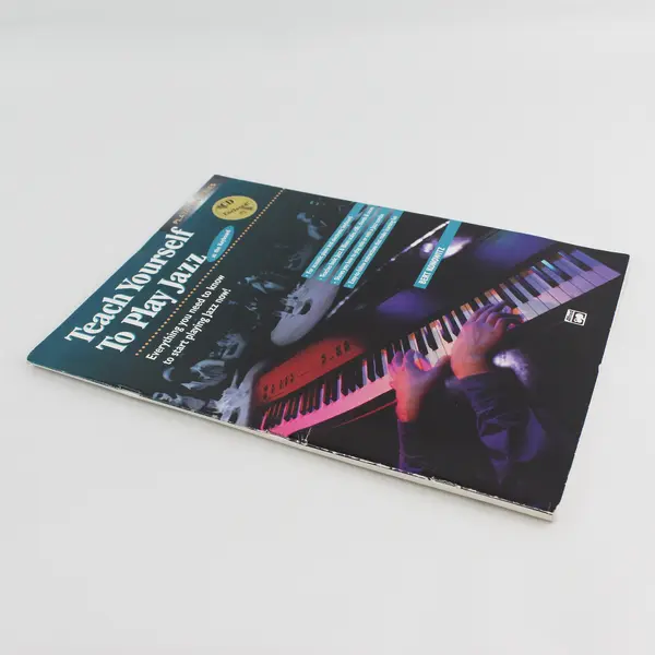 Teach Yourself to Play Jazz at the Keyboard Bert Konowitz 1997 Paperback W/CD