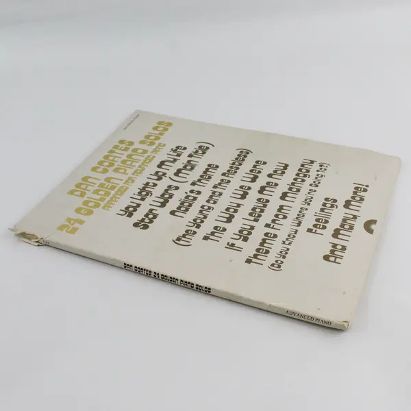 Vintage 24 Golden Piano Solos Dan Coates 1978 PB Arranged for Advanced Piano