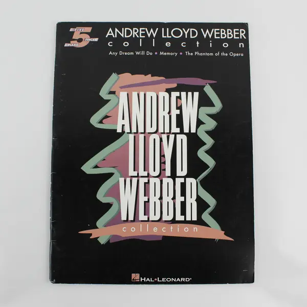 Andrew Lloyd Webber Collection Five Finger Piano 1996 Paperback Good