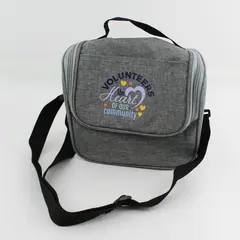 Think Positive Volunteers The Heart of Our Community Lunch Bag