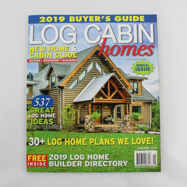 Log Cabin Homes Magazine Jan 2019 Special Buyers Guide New Home & Cabin Guide  