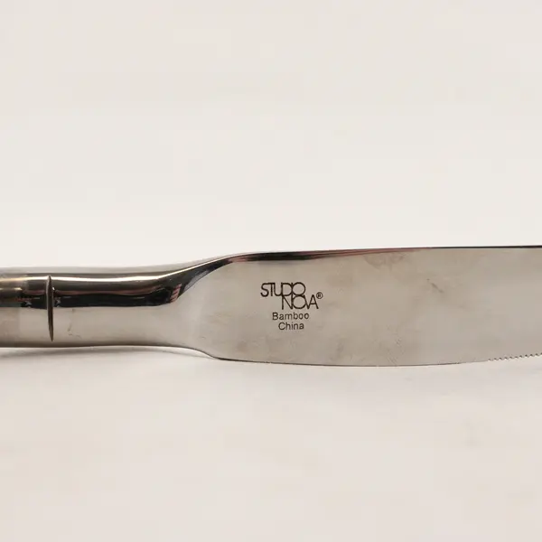 Lot of 3 Studio Nova Stainless Flatware 2 Salad Forks & Dinner Knife
