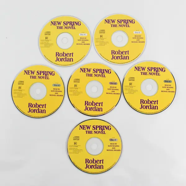 New Spring The Novel by Robert Jordan 2004 Audio Book 11 CD Set