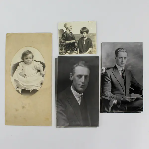 Lot Of 15 Vintage Family Photos 1900s-1950s Portraits Some Identified 