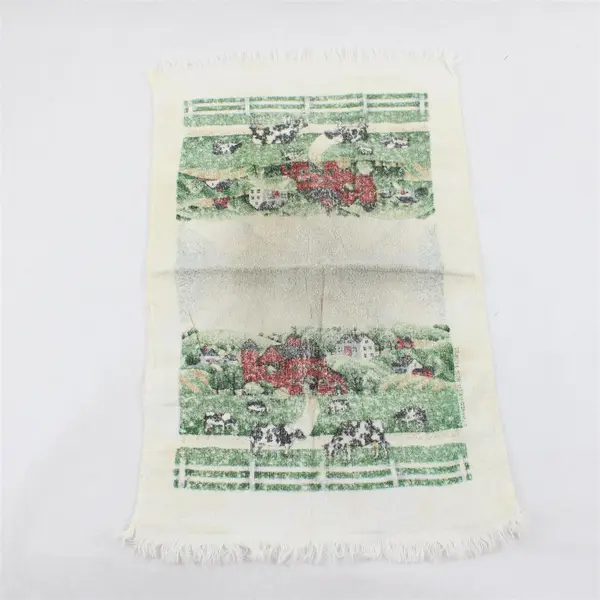 Lot of 15 Country Kitsch Dish and Hand Towels Flawed, For Fabric DIY Repurposing