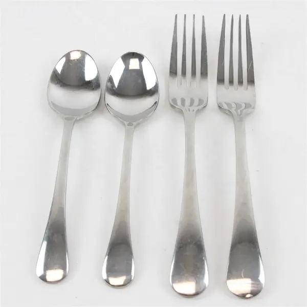 Lot of 4 Cambridge, 2 Spoons, 2 Forks 18/8 Stainless Steel China Flatware