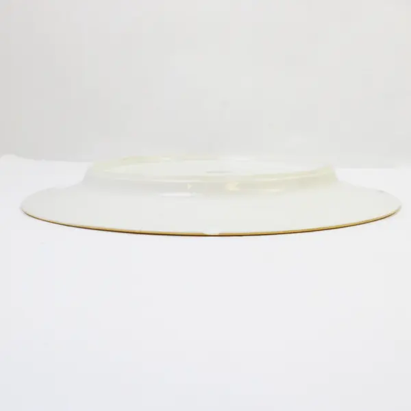 La Seynie Limoges P & P France Gold Band Luncheon Plate 8.5"
