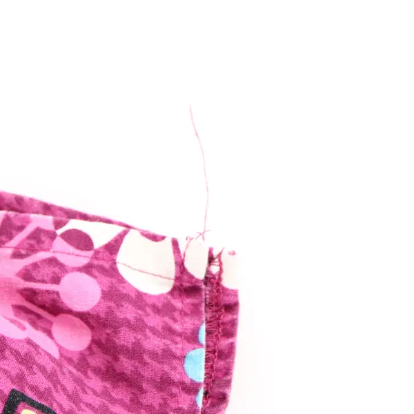 Scrubs & Beyond Floral Pattern Magenta Pink Scrub Top Women's Size 12-14