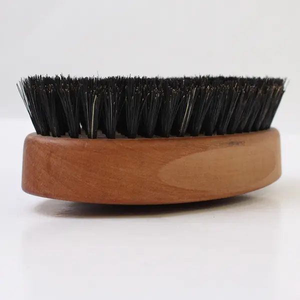 VTG Bristle Hand Brush Wooden Oval-Shaped, Germany
