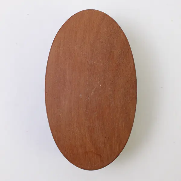 VTG Bristle Hand Brush Wooden Oval-Shaped, Germany
