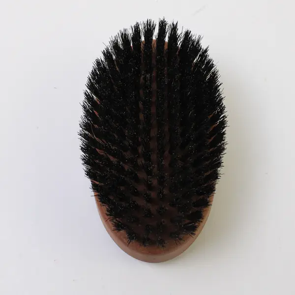 VTG Bristle Hand Brush Wooden Oval-Shaped, Germany
