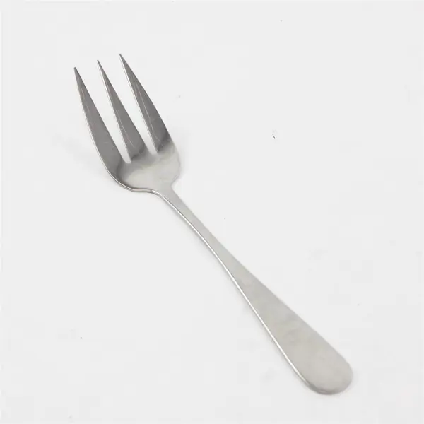 Lot of 2 Cambridge 18/8 Stainless Steel Serving Forks Three Pronged
