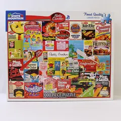 1,000 Pc. White Mountain Jigsaw Puzzle “Betty Crocker” Complete #1275