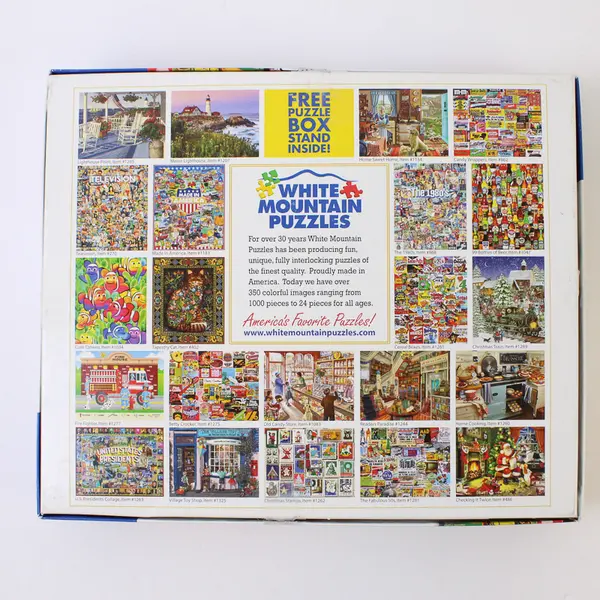 1,000 Pc. White Mountain Jigsaw Puzzle “Betty Crocker” Complete #1275