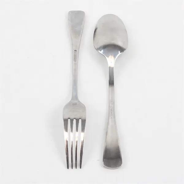 Serif by Oneida Flatware Mixed Lot 1 Salad Fork, 1 Tablespoon Pre-owned