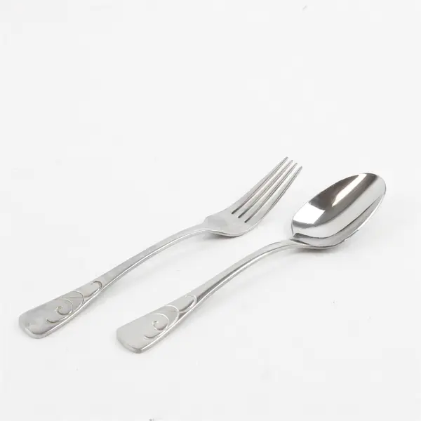 Serif by Oneida Flatware Mixed Lot 1 Salad Fork, 1 Tablespoon Pre-owned