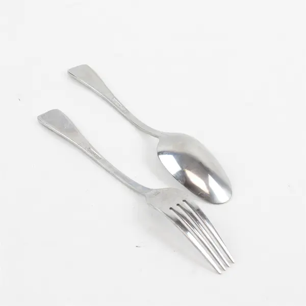 Serif by Oneida Flatware Mixed Lot 1 Salad Fork, 1 Tablespoon Pre-owned