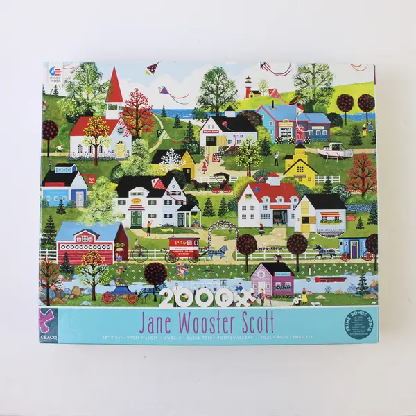 2000 Pc. Jigsaw Puzzle On the Summer Wind 2022, #3501-30 Complete