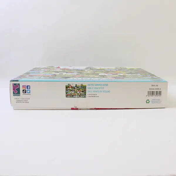 2000 Pc. Jigsaw Puzzle On the Summer Wind 2022, #3501-30 Complete