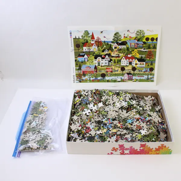 2000 Pc. Jigsaw Puzzle On the Summer Wind 2022, #3501-30 Complete
