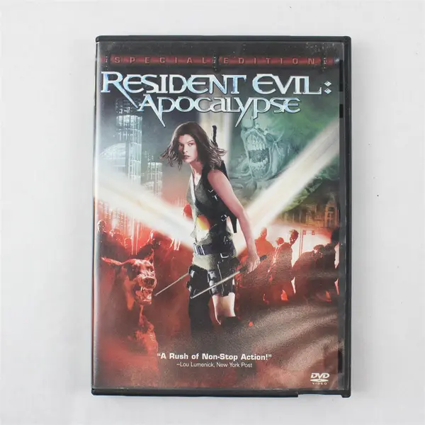 Resident Evil: Apocalypse Double DVD Movie Widescreen Special Edition 2004 