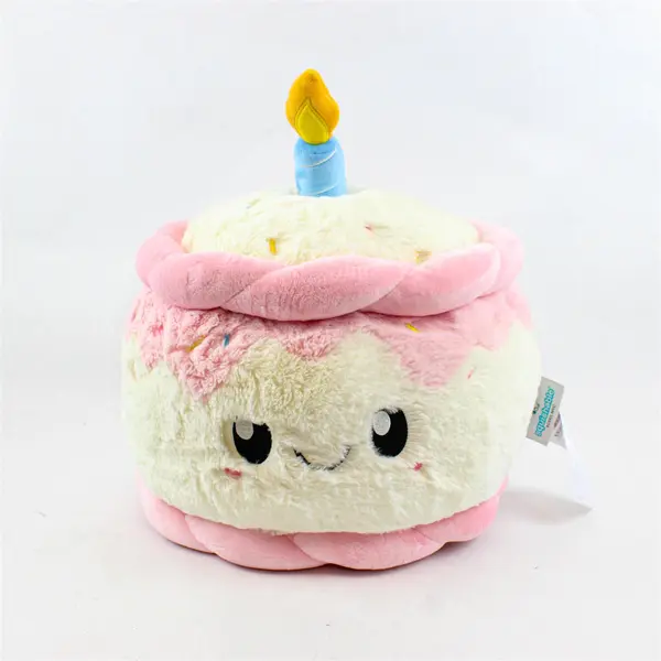 Squishable Birthday Cake Soft Stuffed Plush Toy 17"