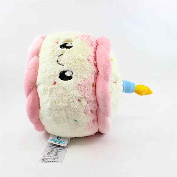 Squishable Birthday Cake Soft Stuffed Plush Toy 17"