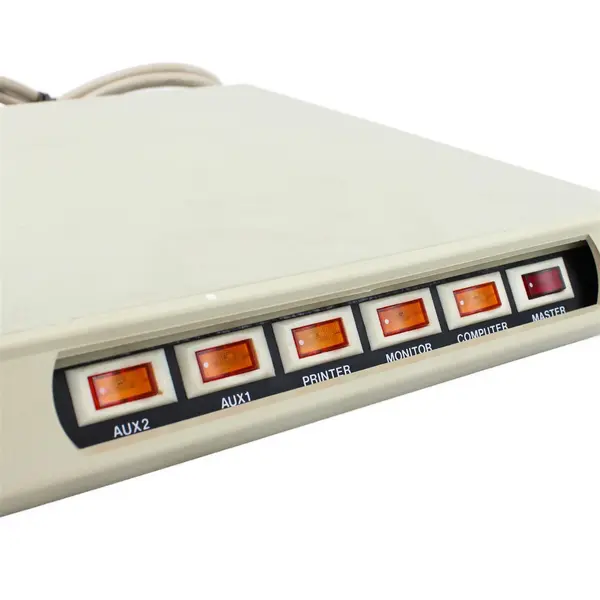 Vintage Power Tap 5-Outlet 15A Computer Surge Power Controller Untested