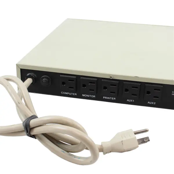 Vintage Power Tap 5-Outlet 15A Computer Surge Power Controller Untested