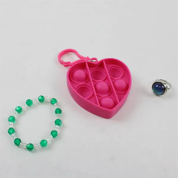 Kandi Girls' Jewelry Lot DIY Crafts Necklaces Bracelets Rings Beads Keychains