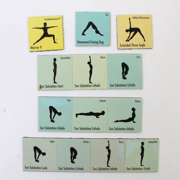 Lot of 10 Refrigerator Magnets Assorted Yoga Dog 'Love' Blues Festival