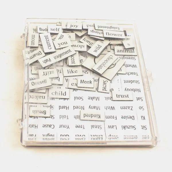 Magnetic Poetry 50 Word Tiles Set Refrigerator Magnets 