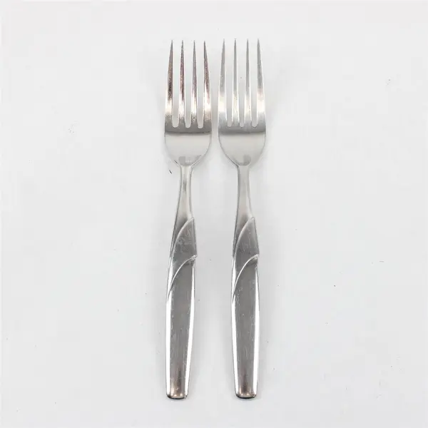 Lot of 2 Yamazaki Summer Wind Stainless Steel 8" Dinner Forks 