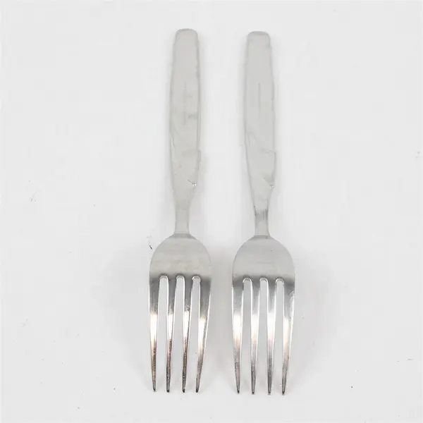 Lot of 2 Yamazaki Summer Wind Stainless Steel 8" Dinner Forks 